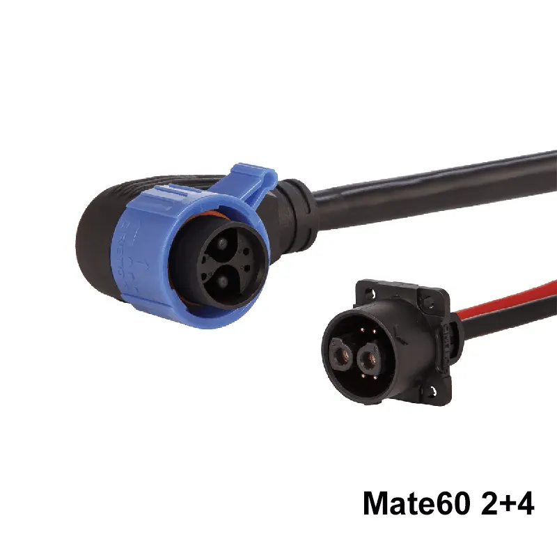 2+4Pin E-motorfietsconnector