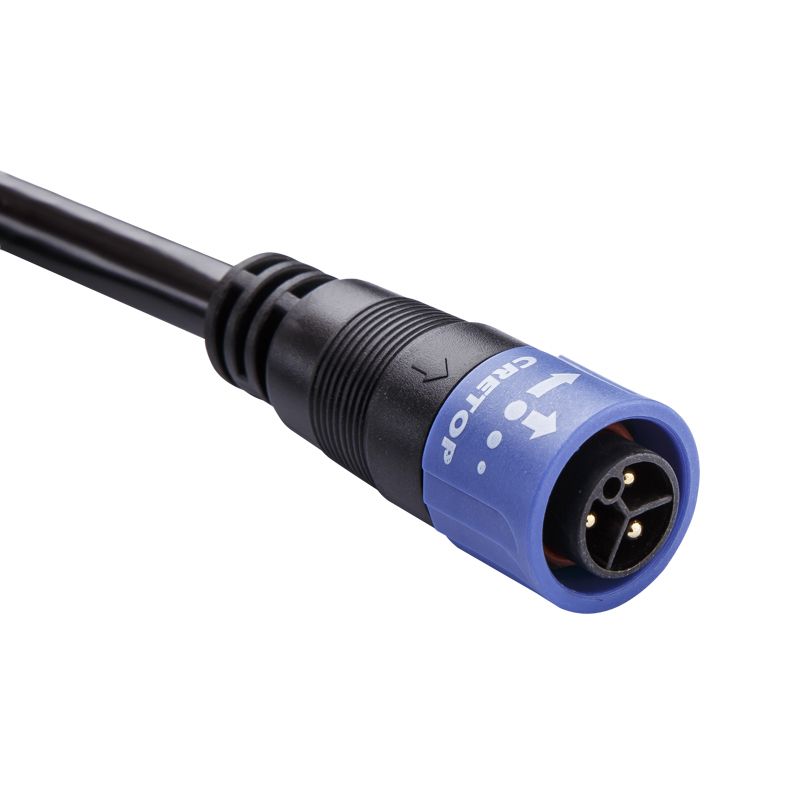 Waterdichte connector en kabel voor buiten